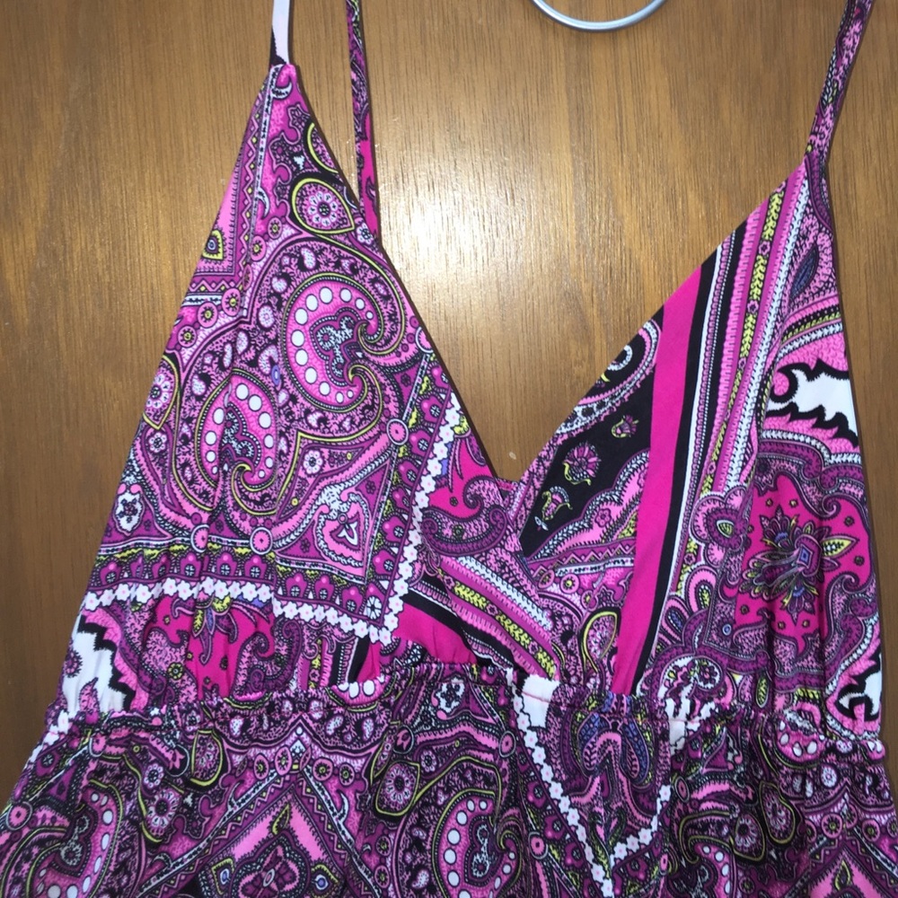Bright bold beautiful summer time maxi dress
